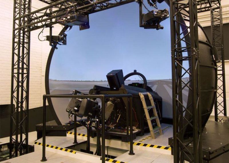 Visual Display System Upgrade for Gripen Sim | Halldale Group