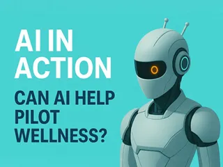 AI in Action: Can AI Improve Pilot Mental Health?